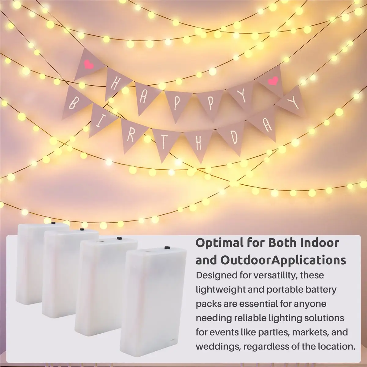 #97K Portable USB Battery Pack for 5V LED Neon Sign,usb battery pack,(White)