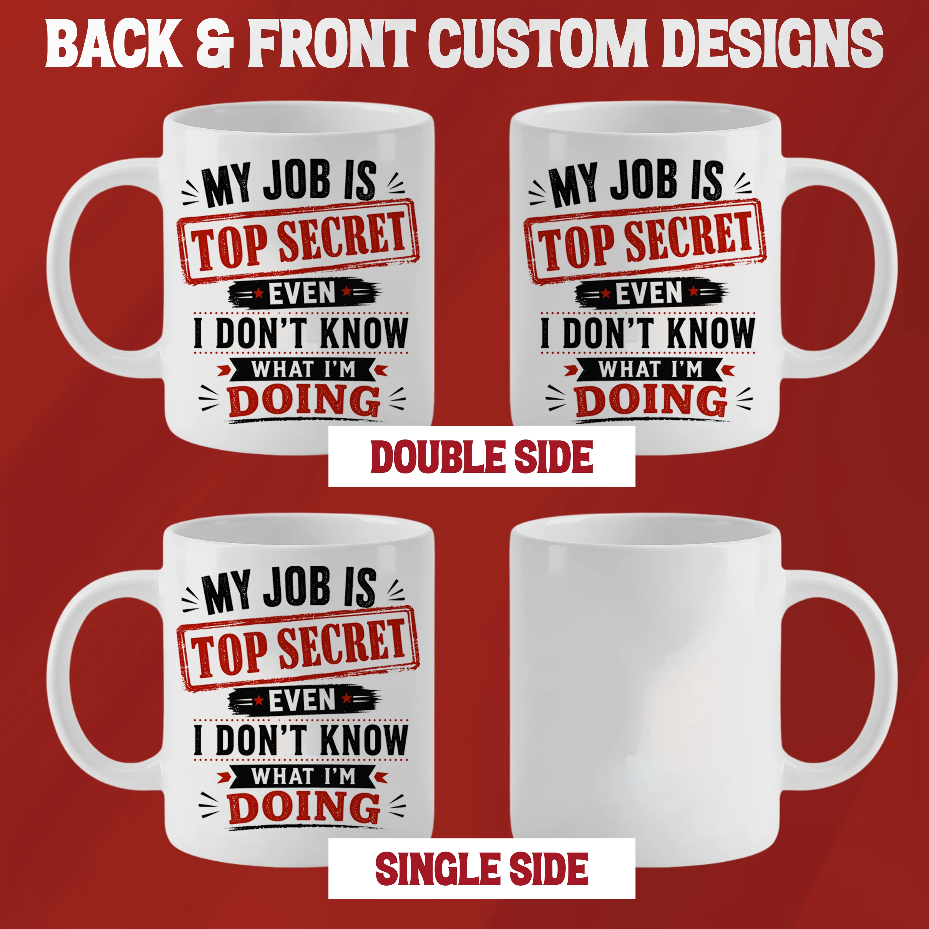 Caneca de Café Engraçada 'Meu - Coffee And Tea Quotes Funny avaliação e preço