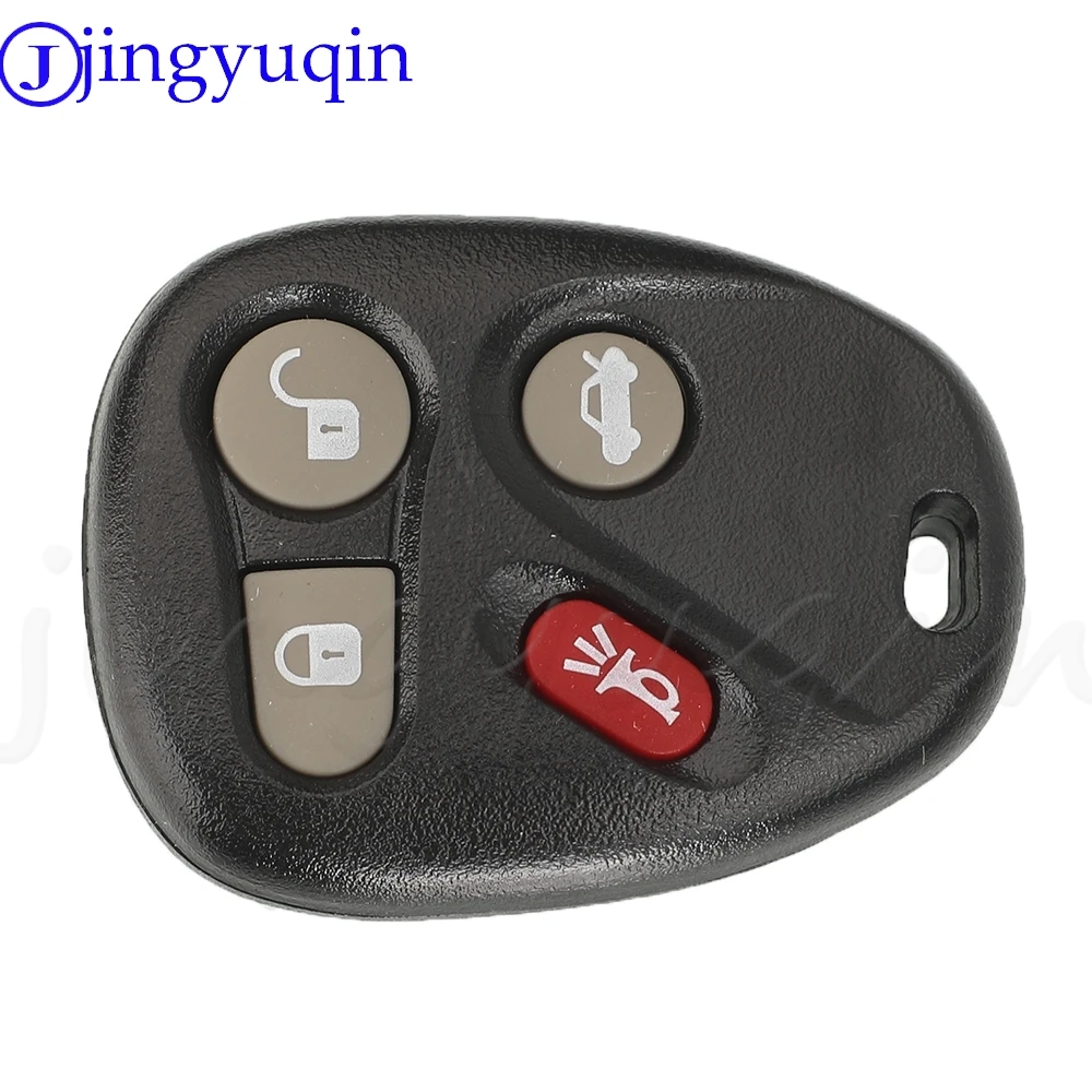 Buick 2003-2007 용 배터리 홀더가있는 JYQ 3BTN 자동차 키 쉘 Chevrolet Trailblazer GMC 원격 키 케이스 Fob 항목 교체