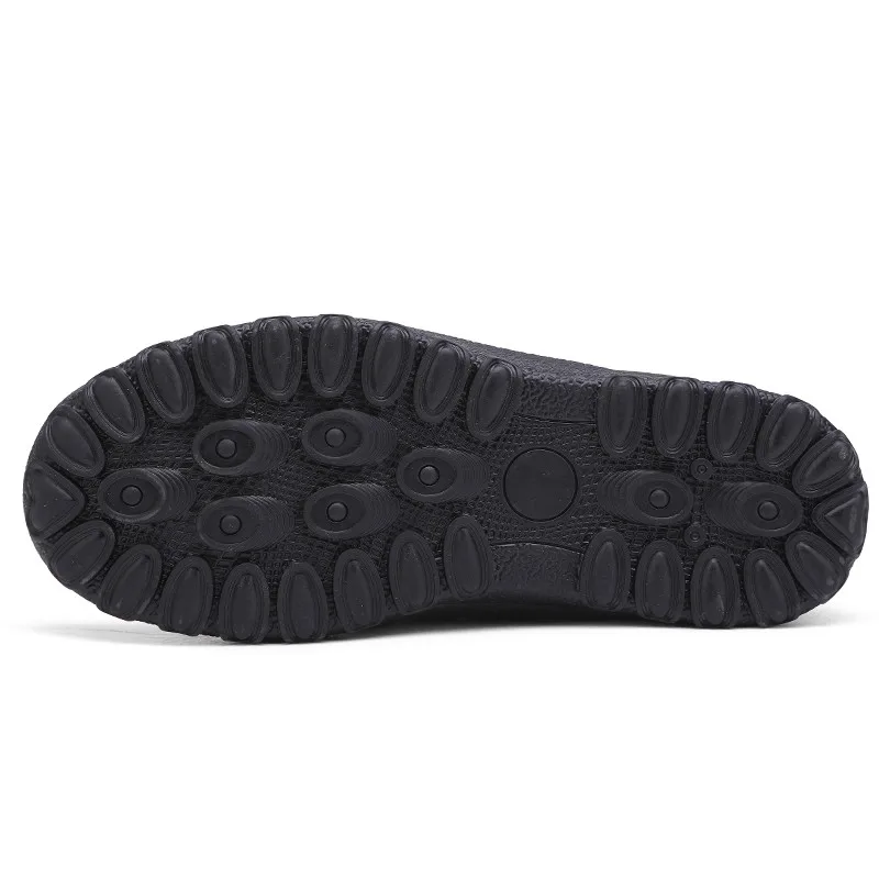 Winter Home Slippers Waterproof Men Shoes Warm Plush Slip On Slides Unisex Indoor Mens Shoes Fur Leisure Flat Cotton Footwear