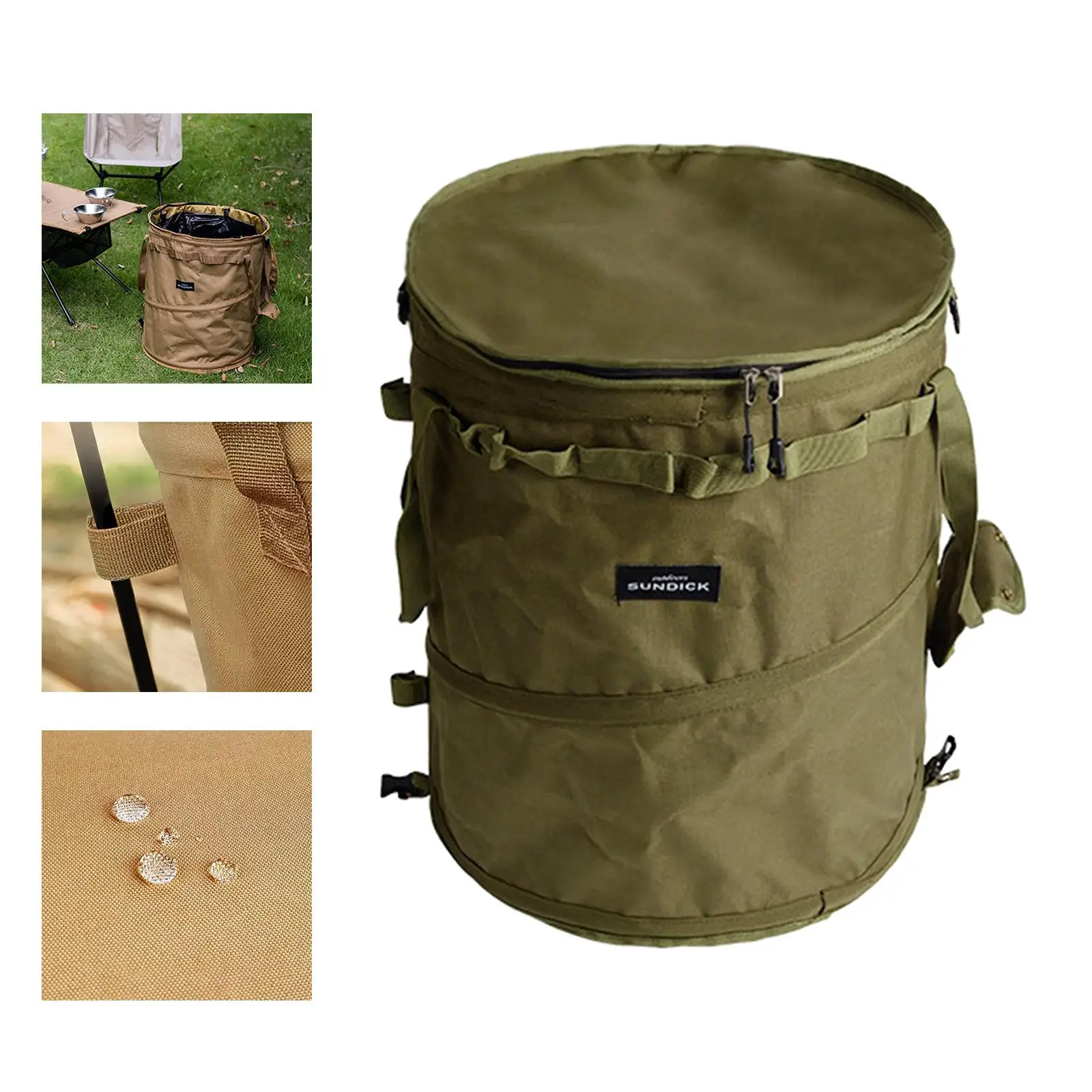 

Складной многоразовый мусорный контейнер для кемпинга, мешок для мусора, утилизационный бак для дома