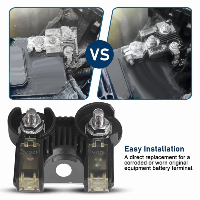 

Car Battery Fuse Terminal 120A/180A Replaces Battery Cable Fuse For RAM 1500 2500 3500 4500 5500 2013- 2021