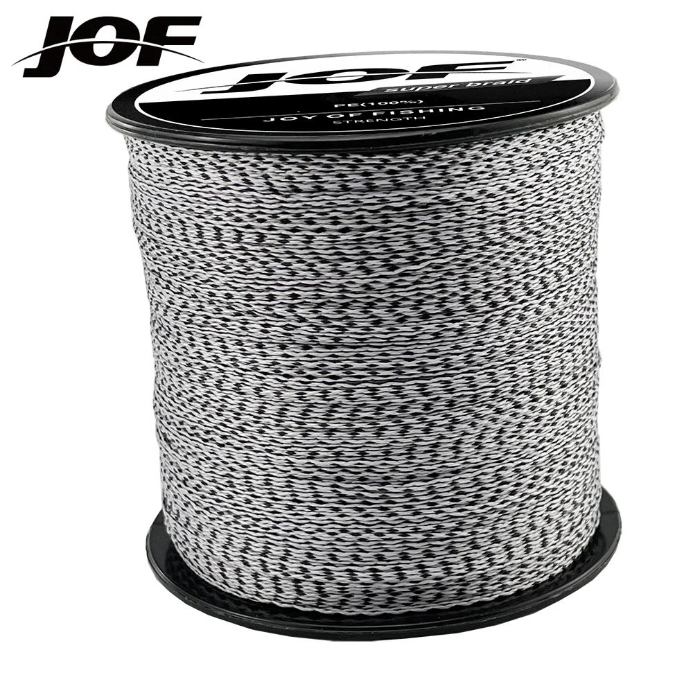 JOF 4X Braided Fishing Line 300m 0.11mm-0.50mm Multifilament Strength 10 12 18 28 35 40 50 60 80LB 4kg-36kg Cast Wire