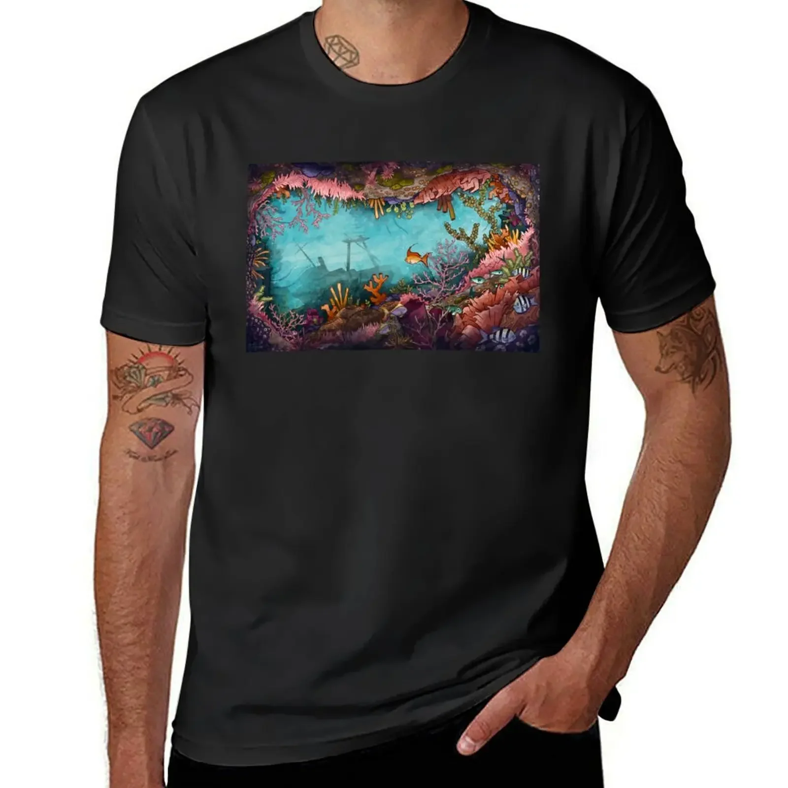 Submerged T-Shirt shirts graphic tee graphic t shirts summer top men clothings