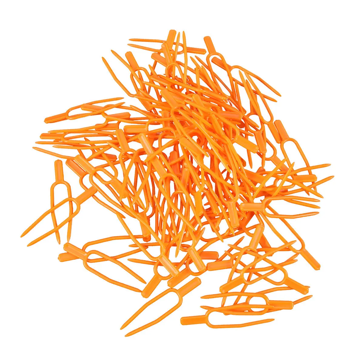 100Pcs Plant Stalk Fixing Clips Plastic Plant Support Locks for Garden Flowers Vines Tomato Vegetables Strawberry Planter