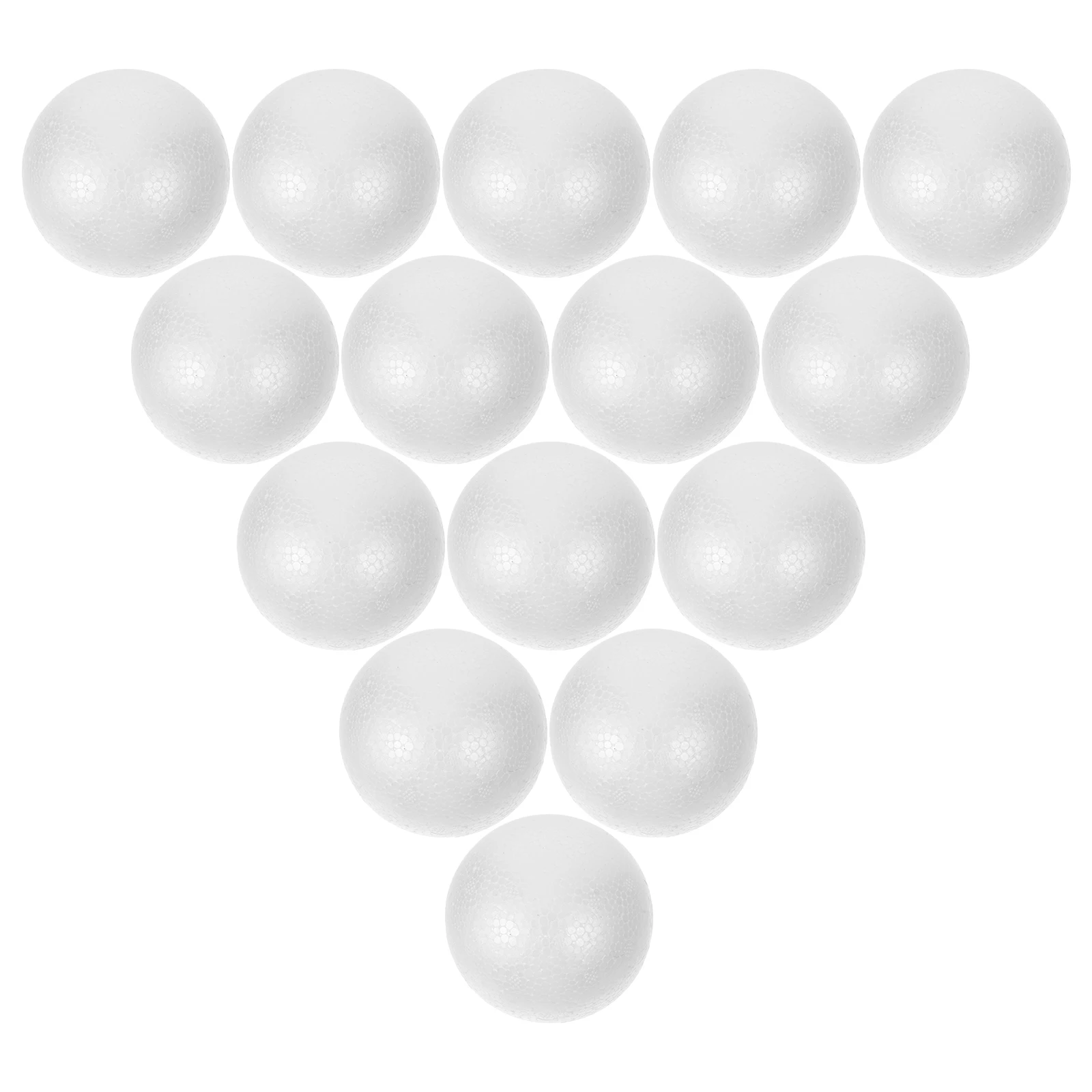 

15 Pcs Polystyrene Balls Solid Round Spheres for DIY Crafts Wedding Party Decorations Foam Craft Craft