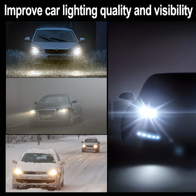 Car Headlight Restoration Kit Anti-Oxidation Scratch Removal Polishing Compound PE Material for Effortless Clear Vision