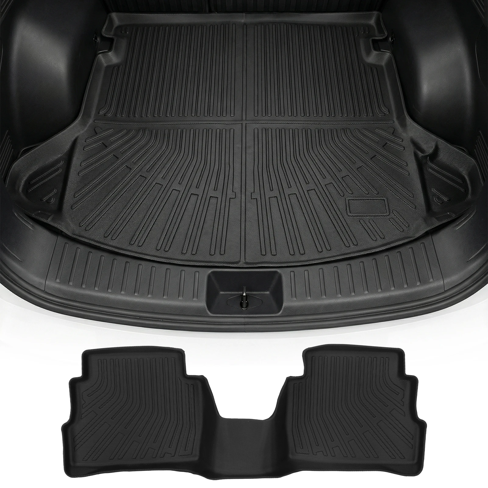 

Trunk Cargo Liner with Backrest Protectors All Weather TPE Full Coverage Set Replacement for Mazda CX-5 2017-2025 Accessories