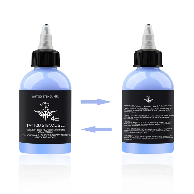 Plantilla de tatuaje profesional, Gel mágico, fotocopiadora térmica, transferencia de cosas, solución, crema, juego de tinta de tatuaje, 30/120ML