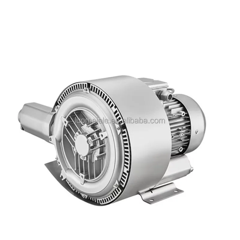 Fish Pond Shrimp Pool Farming Industrial High Pressure Compressor Air Pump Double Stage Centrifugal Fan Electric Ring Blower