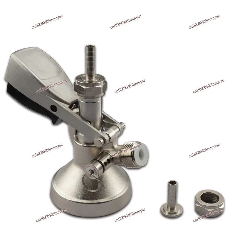 

Craft Brewing Plate G-Type Dispenser with Pressure Relief Valve Stainless Steel Handle Brewing Craft Beer