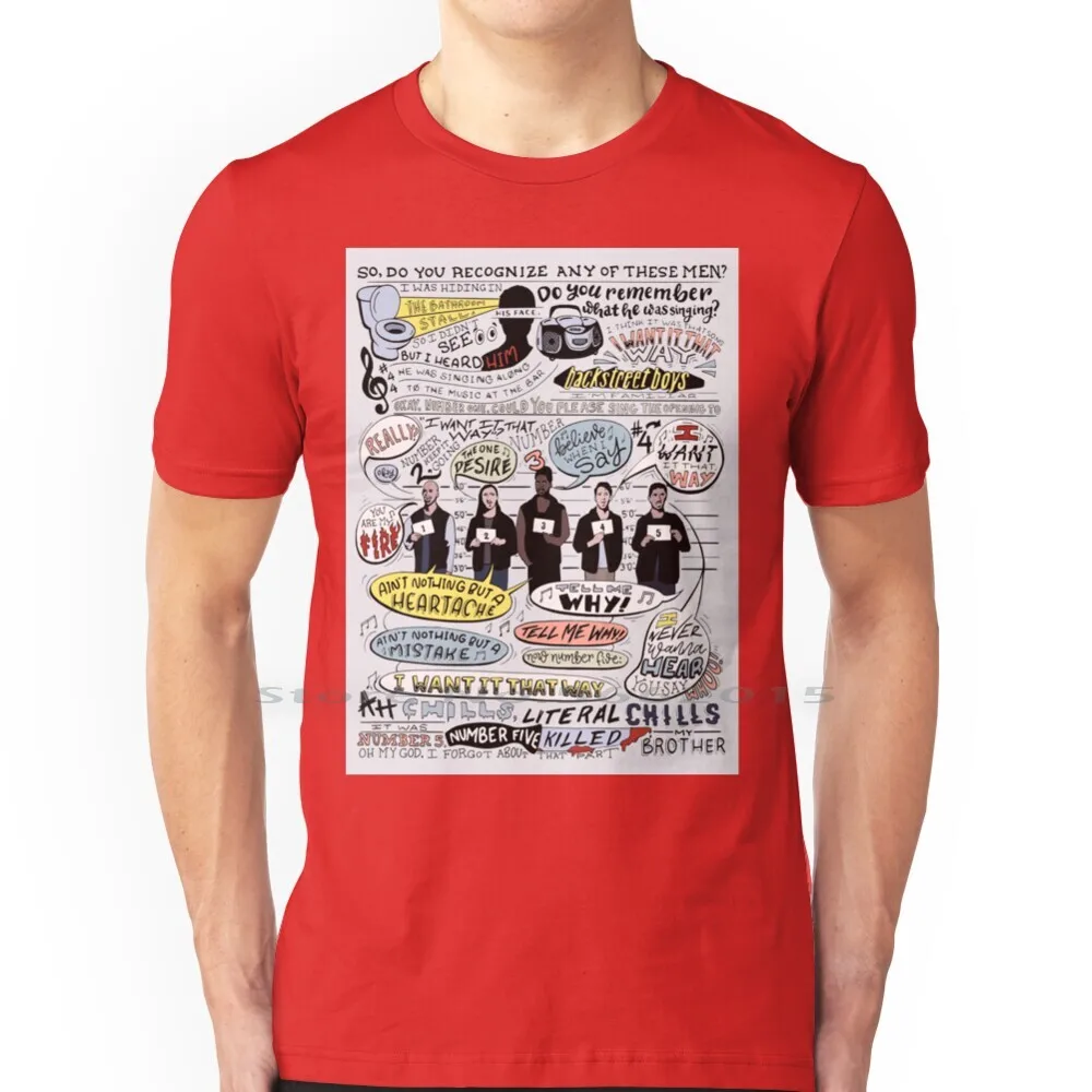 Eu quero que seja assim Brooklyn Nine Nine T Shirt 100% Algodão