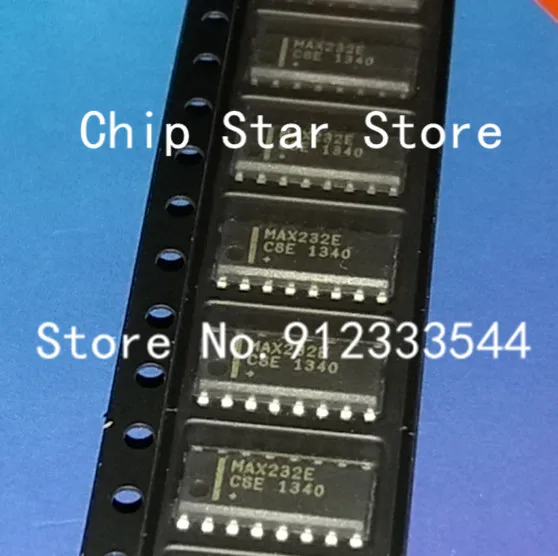 5-100pcs  MAX232ECSE+T MAX232ECSE MAX232 SOP16 Transceiver RS232 4.5V-5.5V supply 2 Drivers 100%New And Original