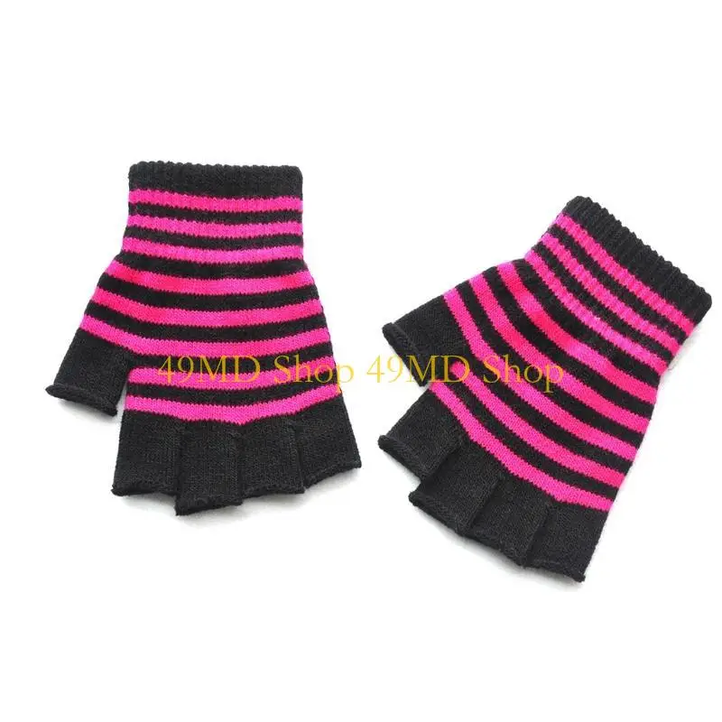 49MD Remaja Musim Dingin Setengah -Finger Color Cocok