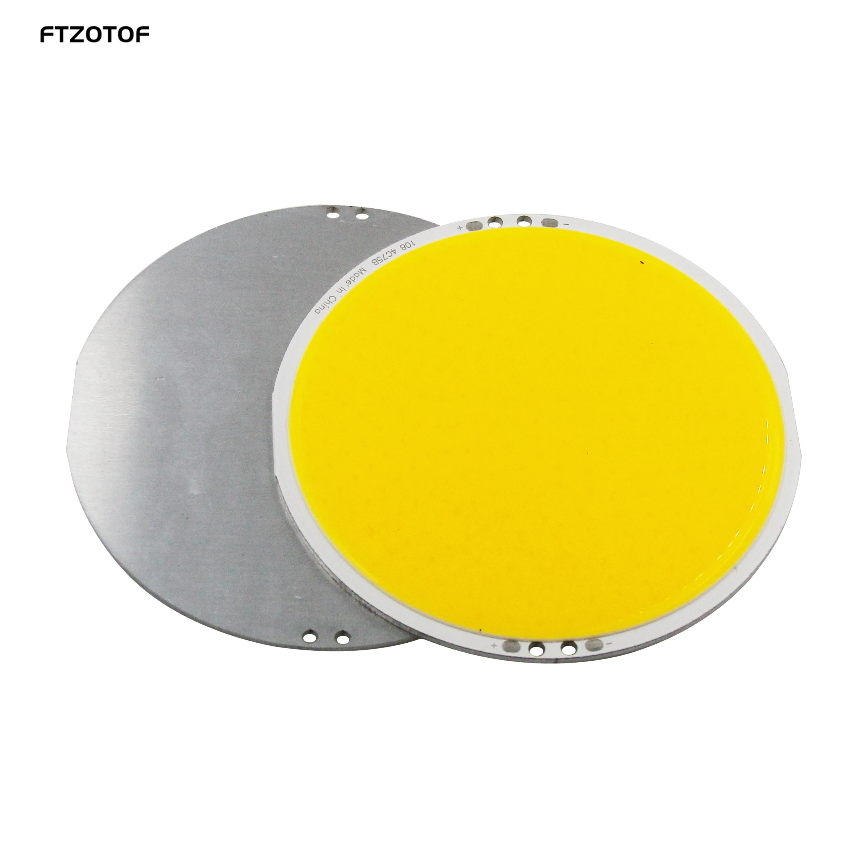 FTZOTOF Super Bright COB LED Panel Small Sun Lamp DC12V 50W High Power Diameter Source Warm Cold White LED DIY Outdoor Lighting