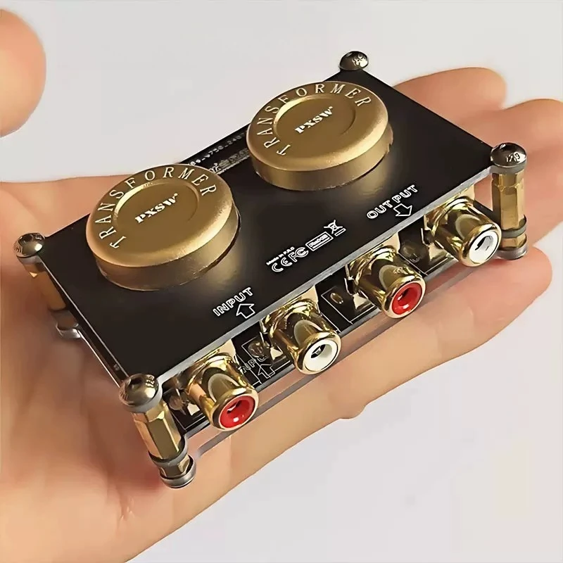 Audio Isolator Boost Cow Audio Improvement Boost Timbre Sound Quality Passive Preamp Boost Amplification Gain Sound
