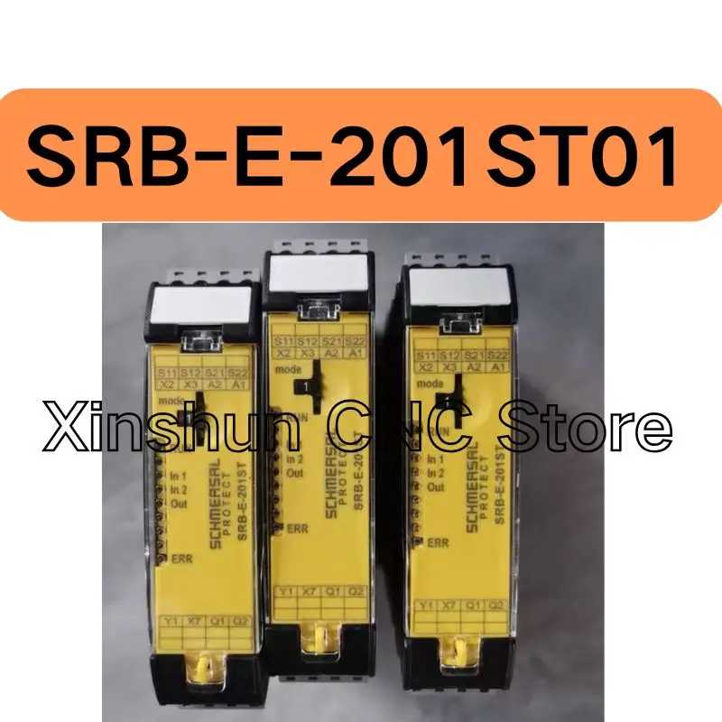 Second hand SRB-E-201ST01 safety relay test OK, fast delivery