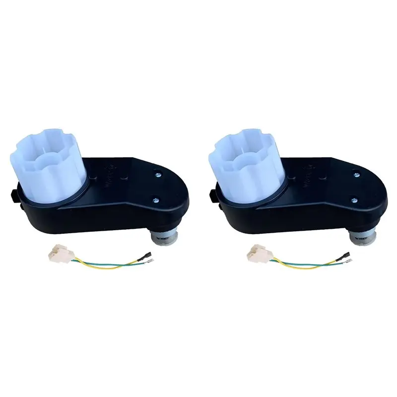 AAAF 2X 12V390 20000RPM Gearbox With DC Motor, RS390 12V Motor With Gearbox Children Electric Ride On Car Replacement Parts