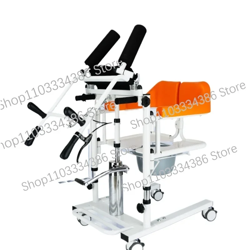 Elderly Person Transfer Machine Bed Rest Care for Hemiplegic Patients, Multifunctional Chair for Lifting and Relocating