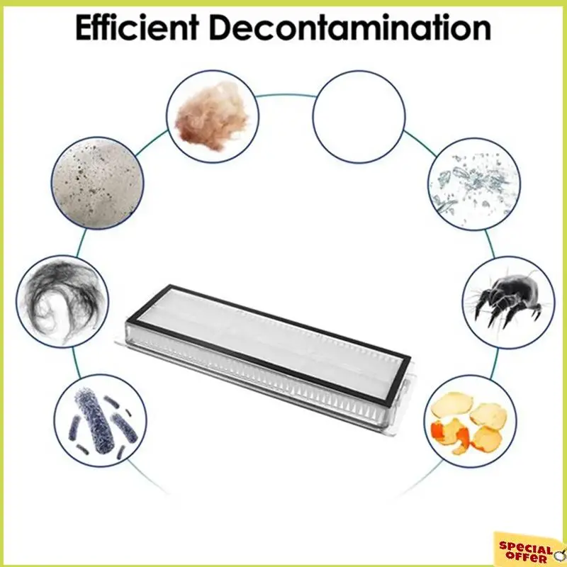 

A35R Accessories Kit For Xiaomi Robot Vacuum X20+ / X20 Plus Main Side Brush Hepa Filter Mop Cloth Dust Bag Replacement Part