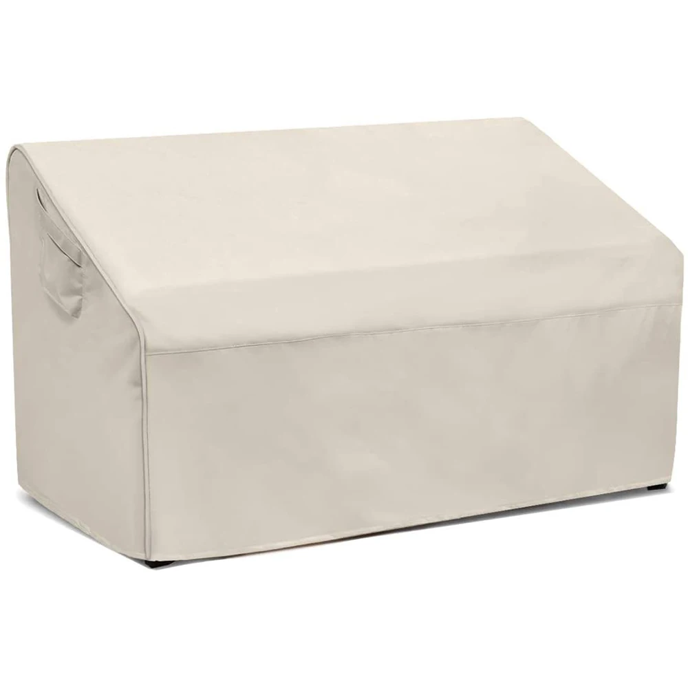 Outdoor Deep‑Seat Loveseat Cover Waterproof Patio 2‑Seater Sofa Furniture Cover Dust Rain Snow Protection For Backyard Garden