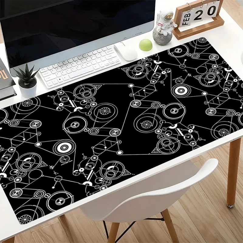 Mouse pad Professional E-sports Gamer Mouse Mat Steins Gate Anime Mousepad PC Gaming Extended Keyboard Desk Mat Notbook Mousepad