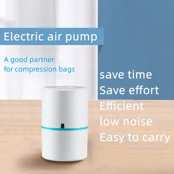 Organizér na stlačené sáčky, elektrické čerpadlo, cestovní vakuové čerpadlo na sáčky, mini svářečský stroj, šetří místo na oblečení, organizér na potraviny 6 nejlepší prodej Vakuová balička oblečení - №2