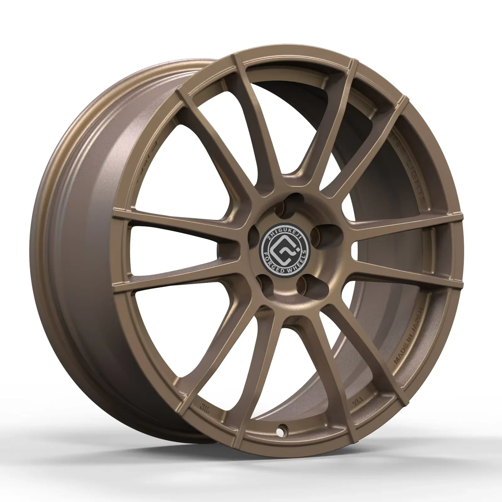 Customizable 18-24 Inch Gold Chrome Forged Wheel Rims New Condition Polished Finish 100mm PCD 50mm or 40mm ET