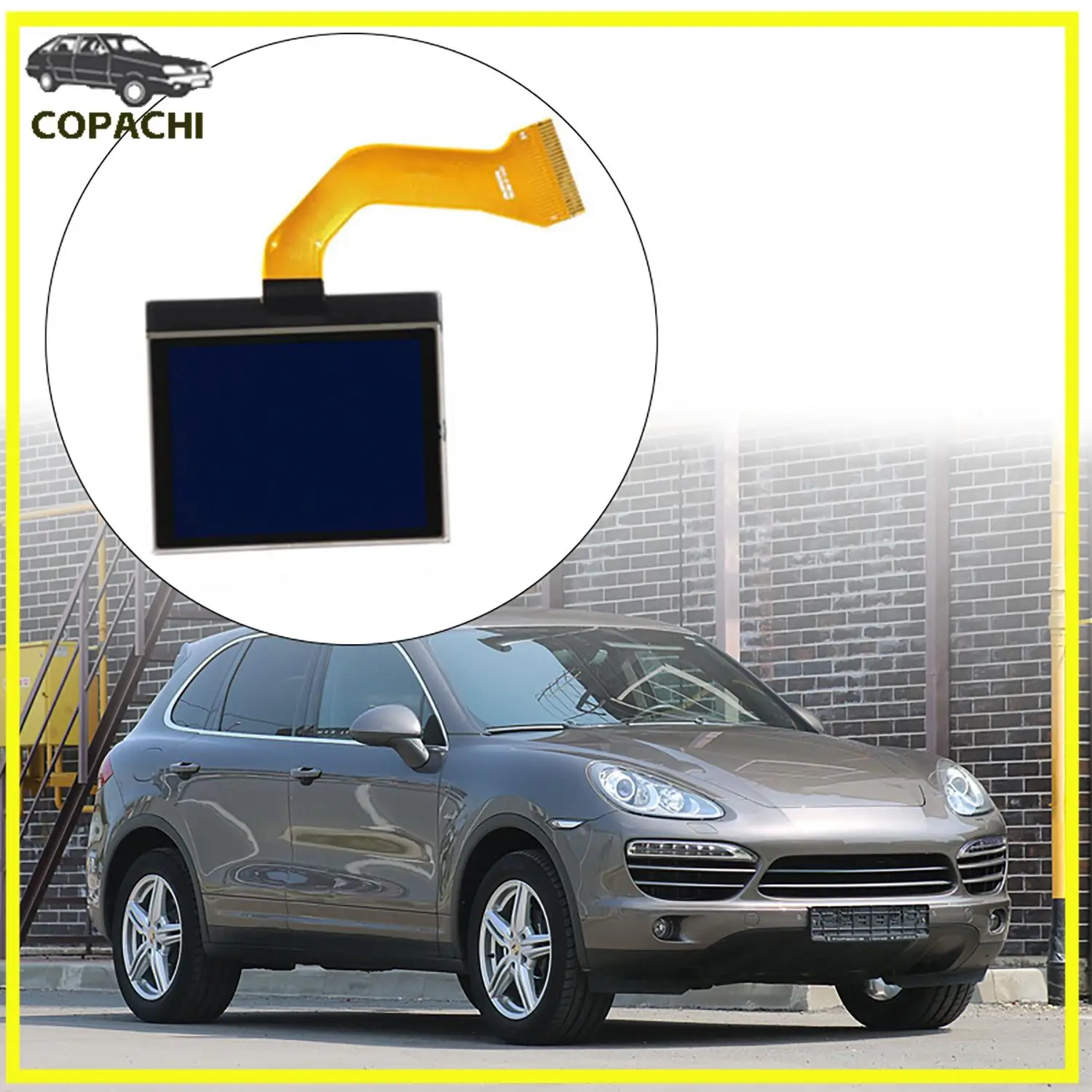 1PC Dashboard Monochrome LCD Screen for VW Touareg V6 Porsche Cayenne Cayenne S Pixel 7L6920 970D 7L6920970R/L Car Accessories