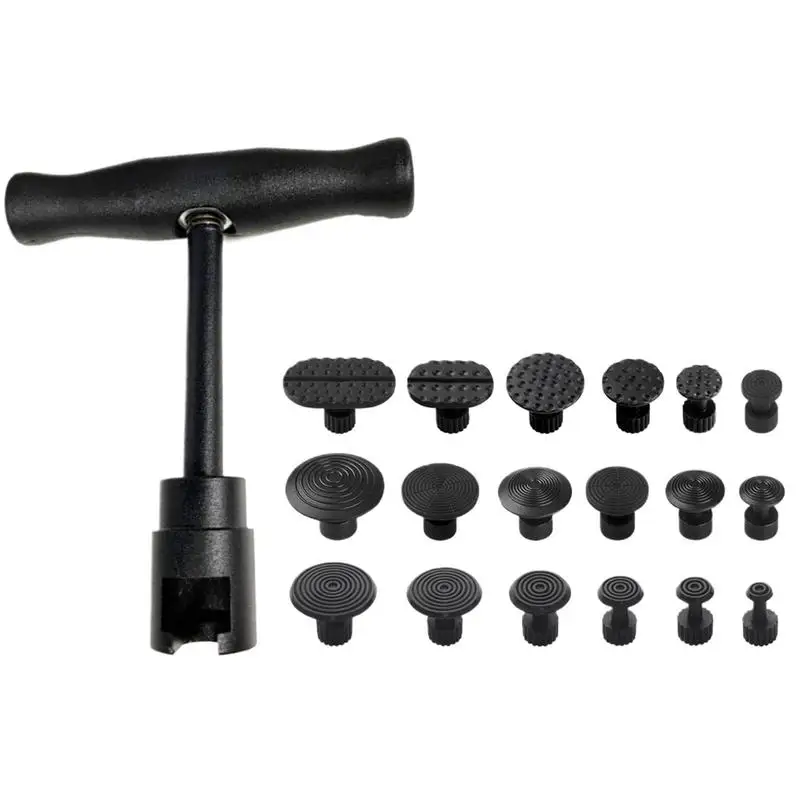 

Съемник вмятин на кузове автомобиля Т-образный съемник для ремонта вмятин с присоской, не повреждающие сверхмощные инструменты для ремонта кузова автомобиля