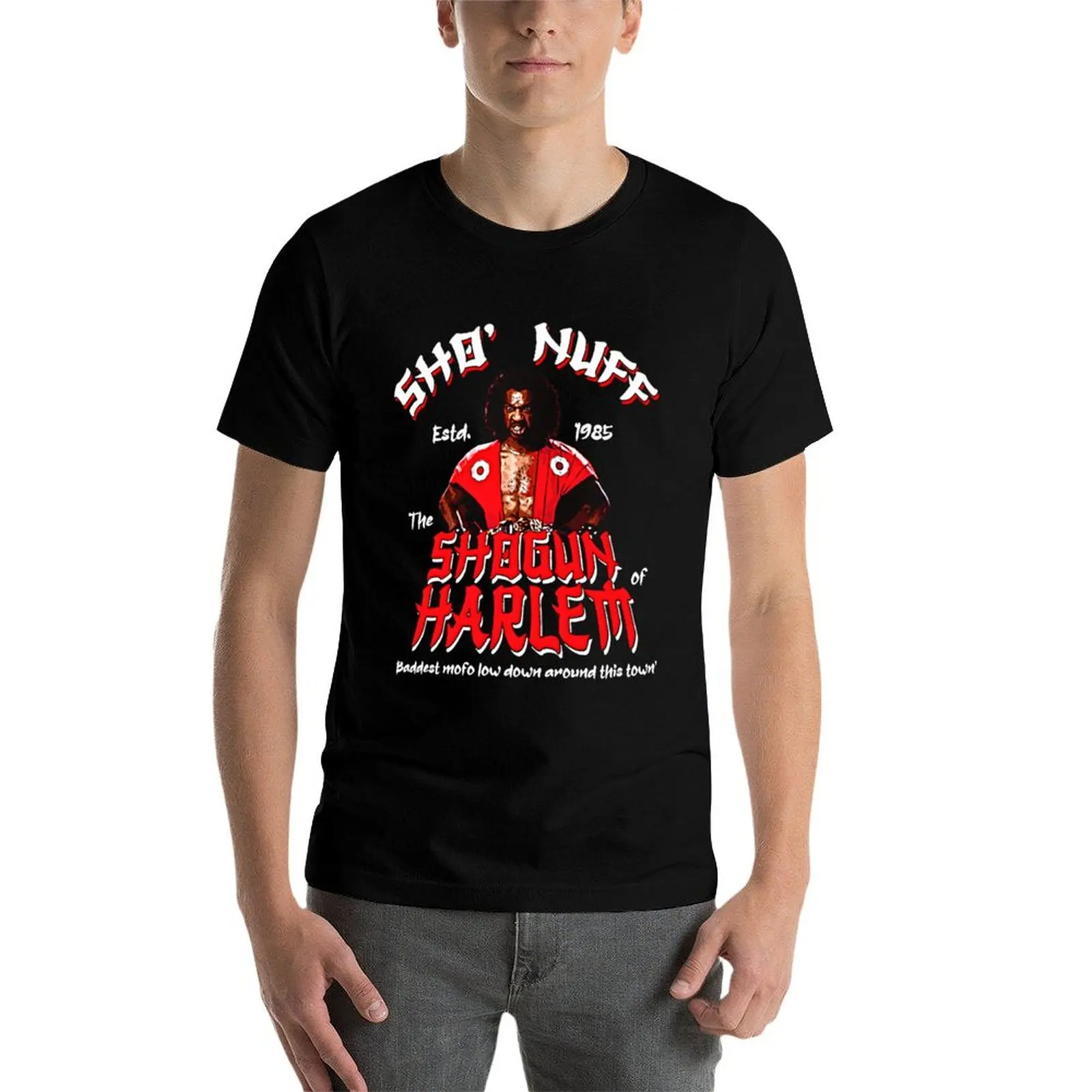 Sho' Nuff Shogun of Harlem T-Shirt vintage graphic tee oversized graphic tee rapper graphic tees mens big and tall t shirts image 4