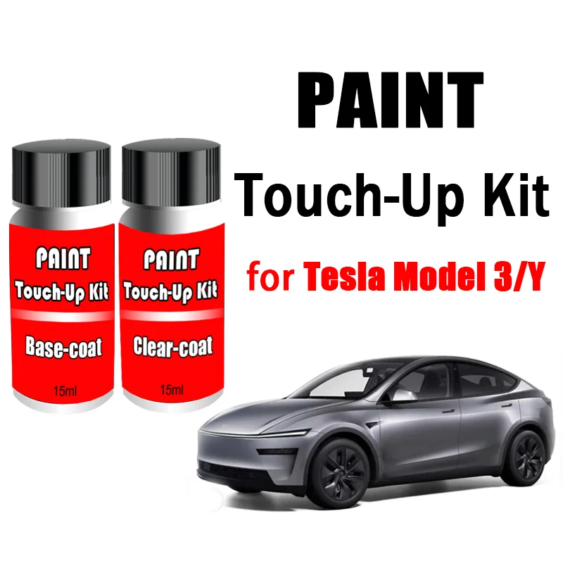 Automotive Touch-Up Paint Kit for Tesla Model 3 Highland Model Y Juniper Paint Scratch Remover Car Paint Repair Car Accessories