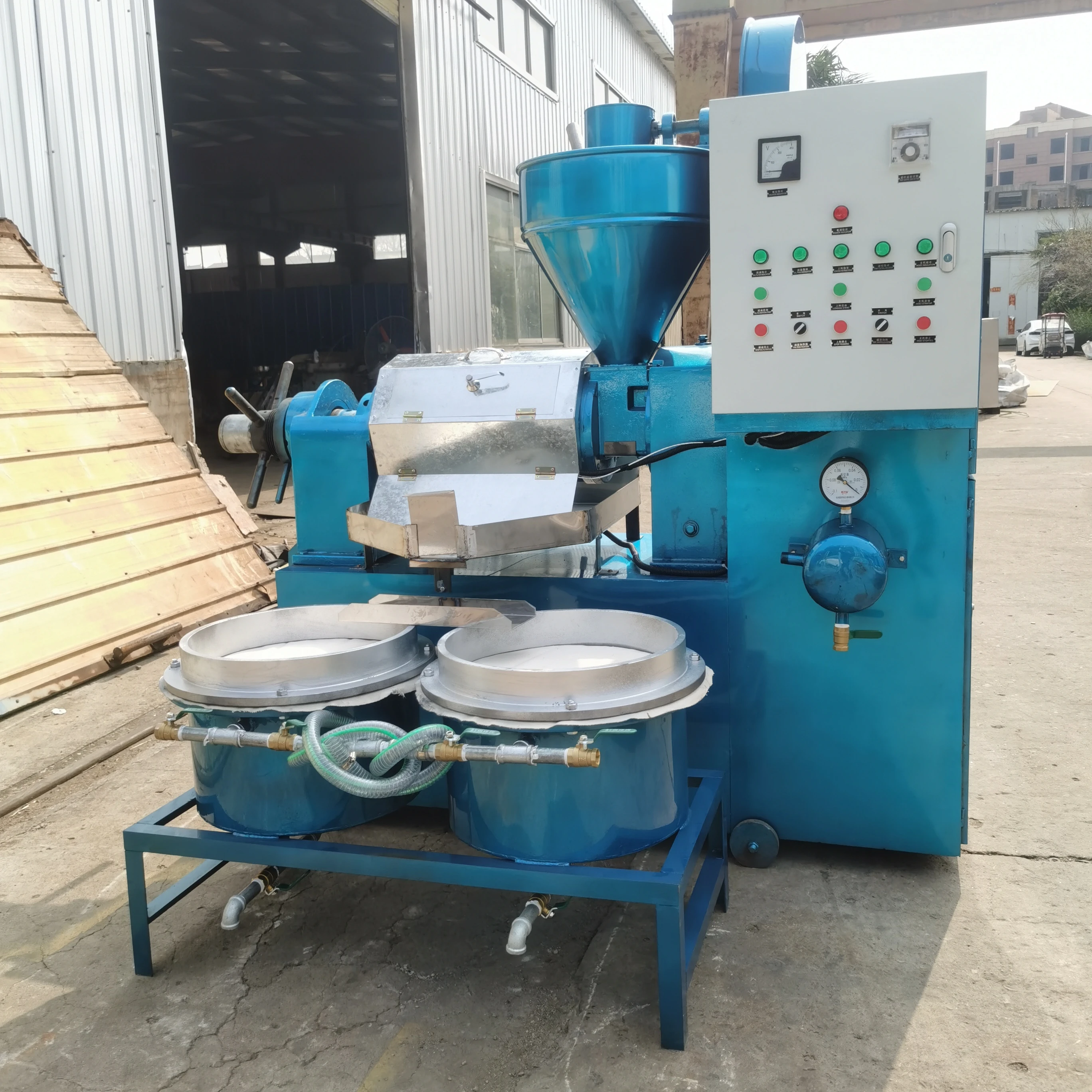 

100-150KG/H Coconut Oil Press Machine Copra Oil Pressing Machinery For Olive Soybean Walnut Oil Making