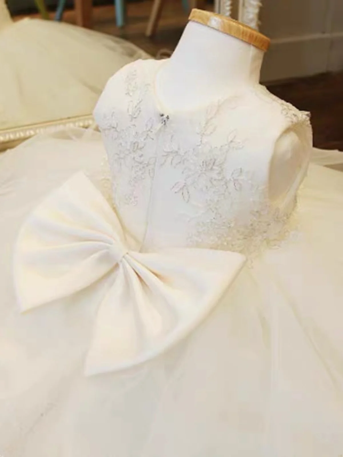 princ-dr-children's-formal-wear-puffy-skirt-wedding-gown-piano-performance-outfit-host-evening-gown-autumn-faion