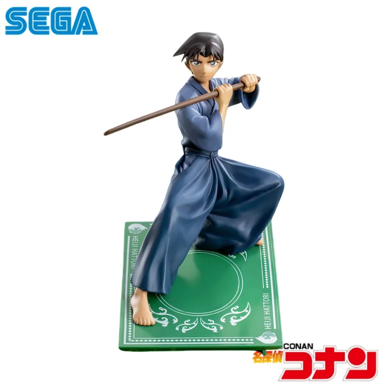 En Stock Sega Original Detective Conan Hattori Heiji figura de acción modelo muñeca nuevos juguetes en caja modelo garaje coleccionable