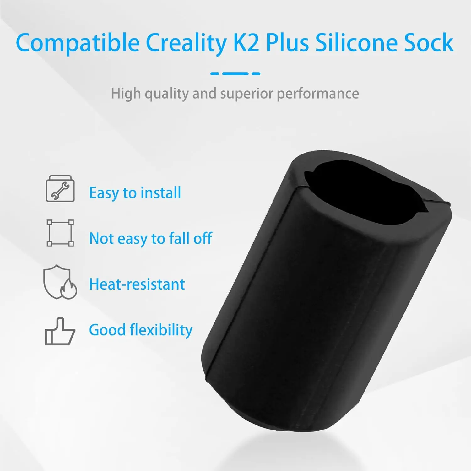 Creality K2 Plus Hotend Siliconen Cover Extruder Hotend Bescherming Cover voor K2 Plus/Hi Combo 3D Printer Heater Blok cover