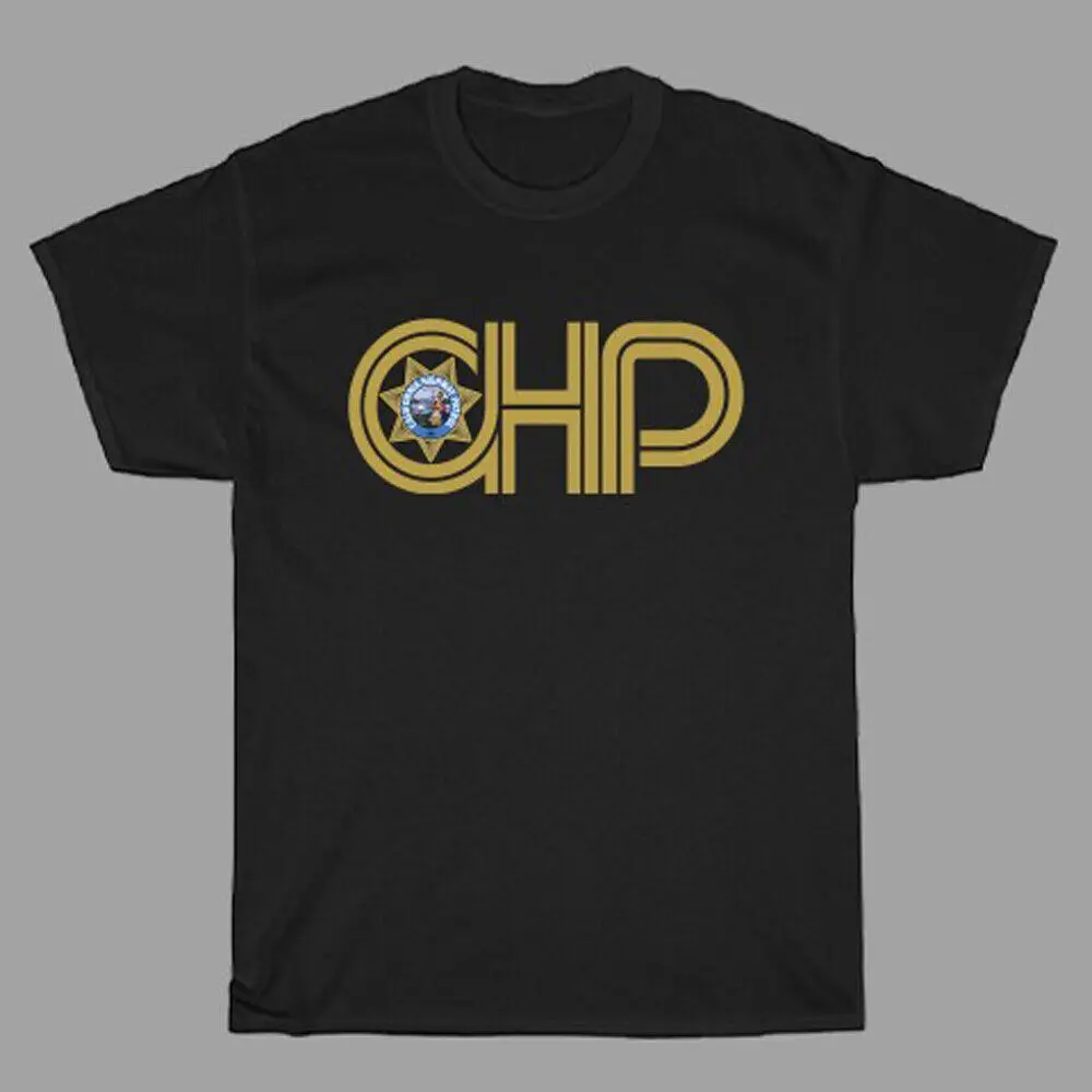 CHP California Highway Patrol Men's Black T-Shirt Size S to 3XL