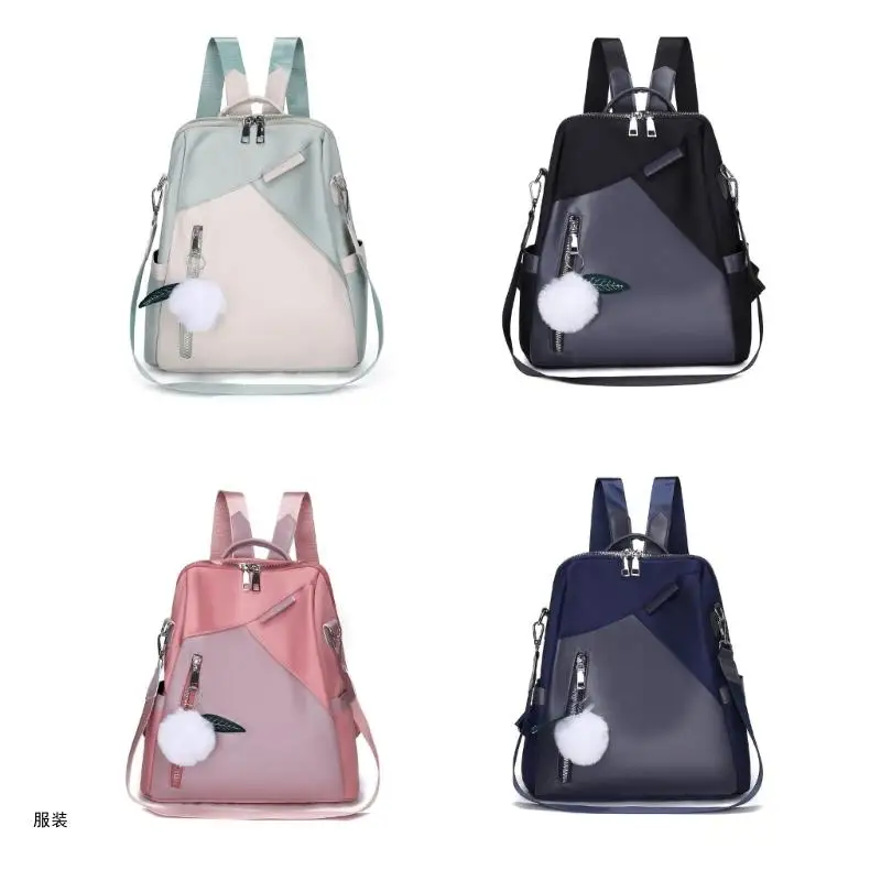 

D0UD School Backpack Fashion Casual Rucksack Travel Bag for Girls Nylon Shoulder Bag Anti-theft Daypack