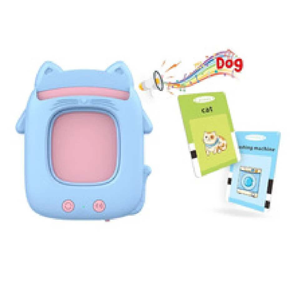 New Early Education Flash Card Learning Toys Talking Flashcards for Kids Preschool English Electronic Audio Book Machine Gift