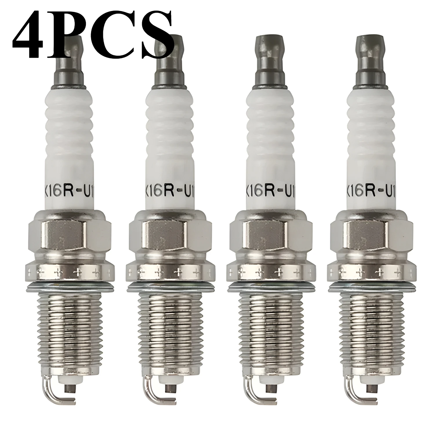 4PCS Iridium Spark Plug 90919-01129 Q16R-U11 FOR CChevrolet MATIZ(M200,M250) 0.8 LPG 2005-2007/DDaewoo MATIZ 9091901129 Q16RU11