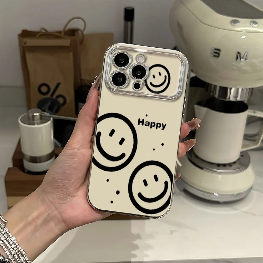 Happy Smile Electric Ferry Large Window Phone Case For Samsung A22 A23 A32 A51 A24 A20 4G 5G Shell