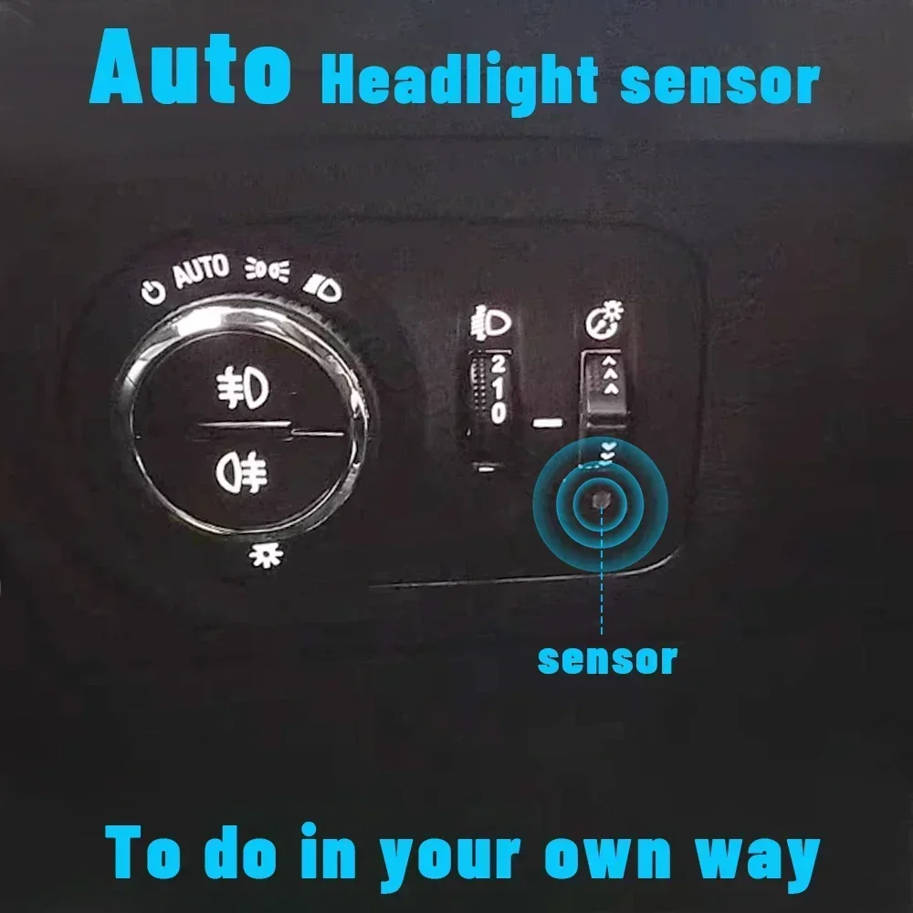 Car AUTO headlight sensor dashboard fog light switch module lamp beam control for Chevrolet Cruze 2010 Aveo malibu accessories