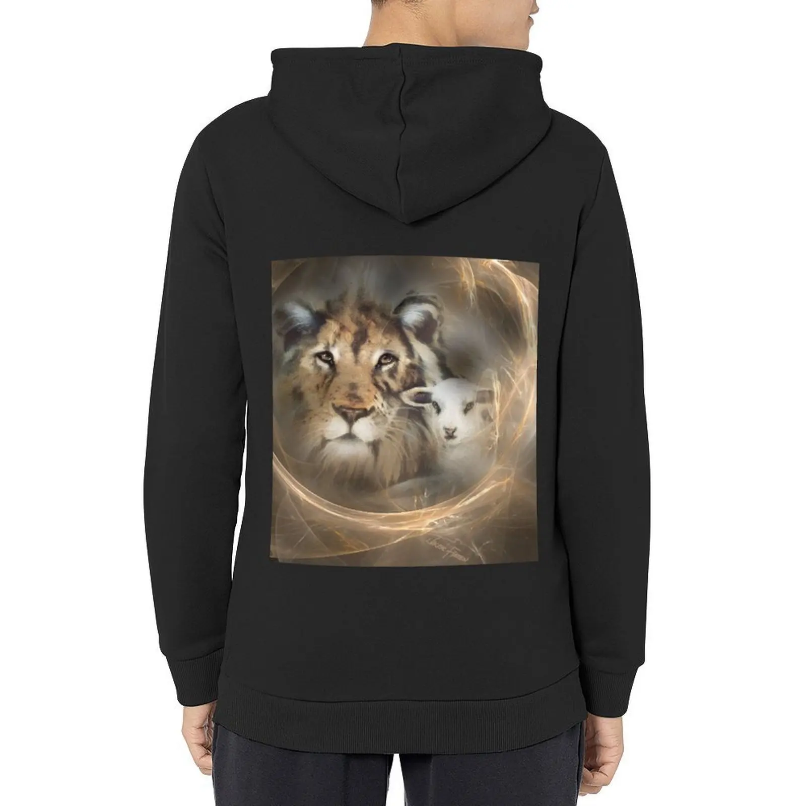 

lion lamb lion lamb Christ Jesus Christian Spirituality gifts popular best selling beautiful Hoodie