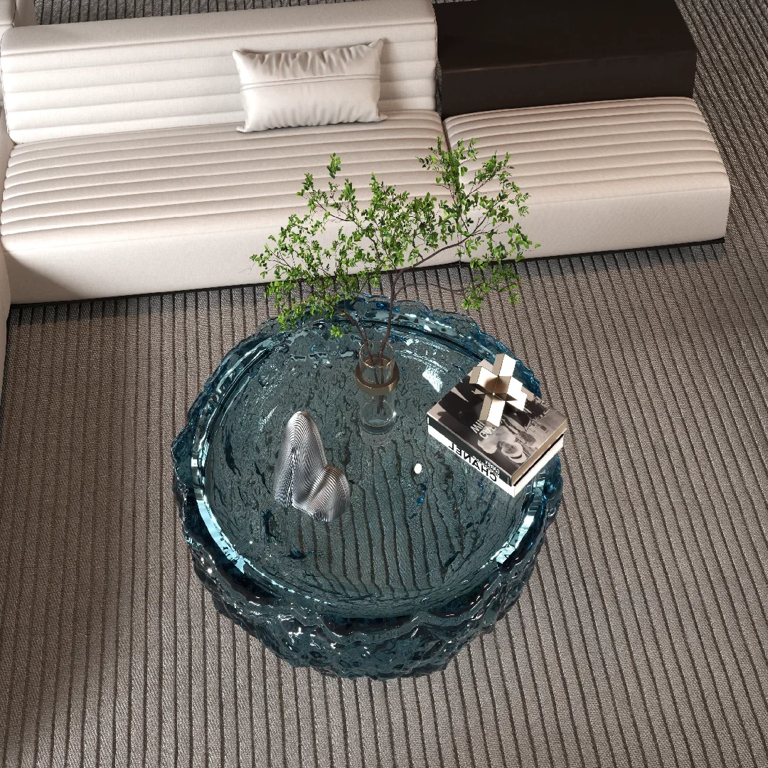 Le increspature dell'acqua blu sono adatte per ville/appartamenti con dimensioni e colori personalizzabili