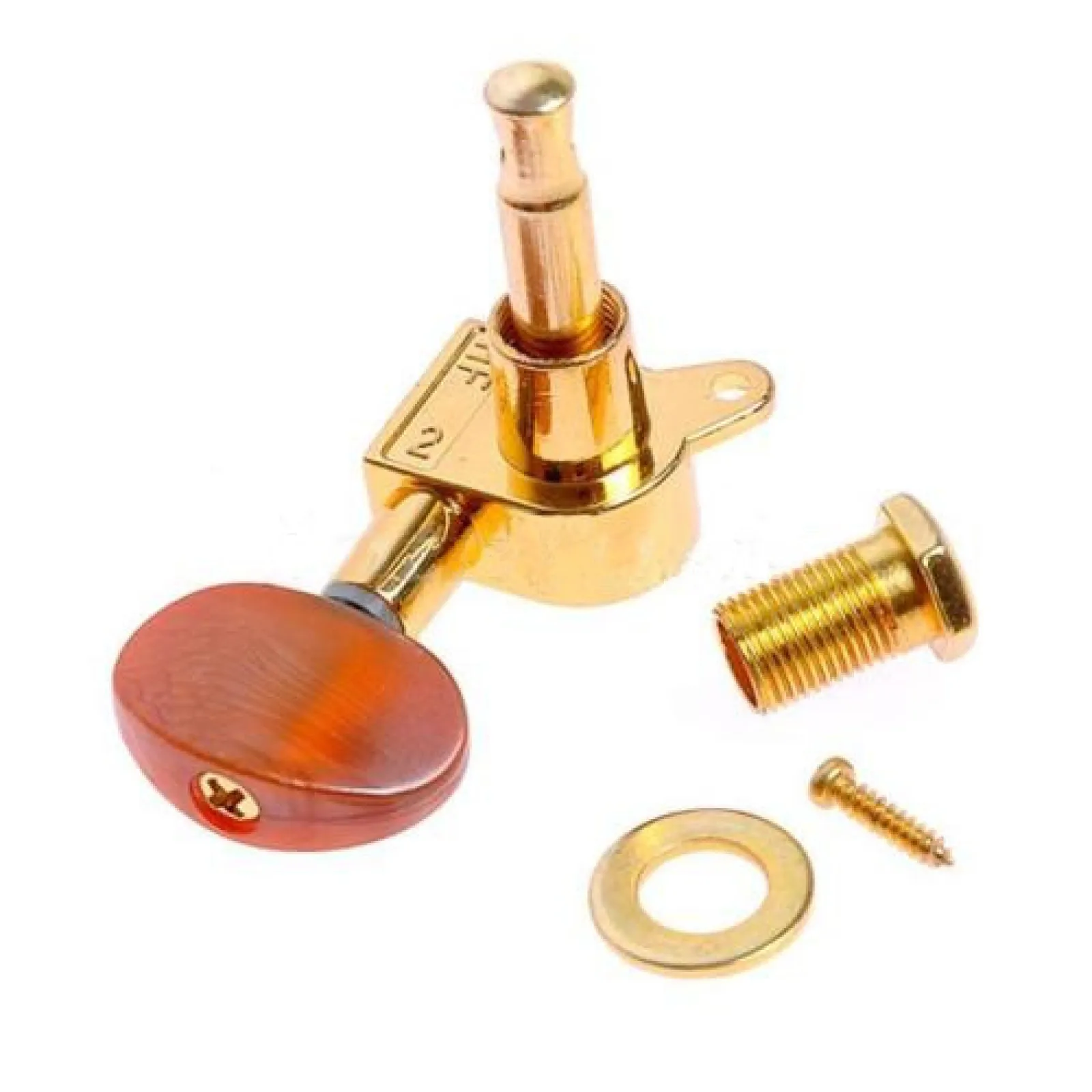 مجموعة واحدة تتضمن رؤوس آلة ذهبية 3L3R لضبط الجيتار الكهربائي الصوتي أوتاد المستقبلون رؤوس الماكينات