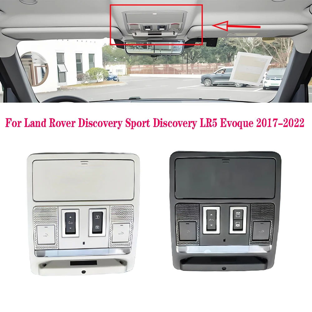 Interior Reading Light Control Panel with Sunroof Switch For Land Rover Discovery Sport Discovery LR5 Evoque 2017-2022 Defender