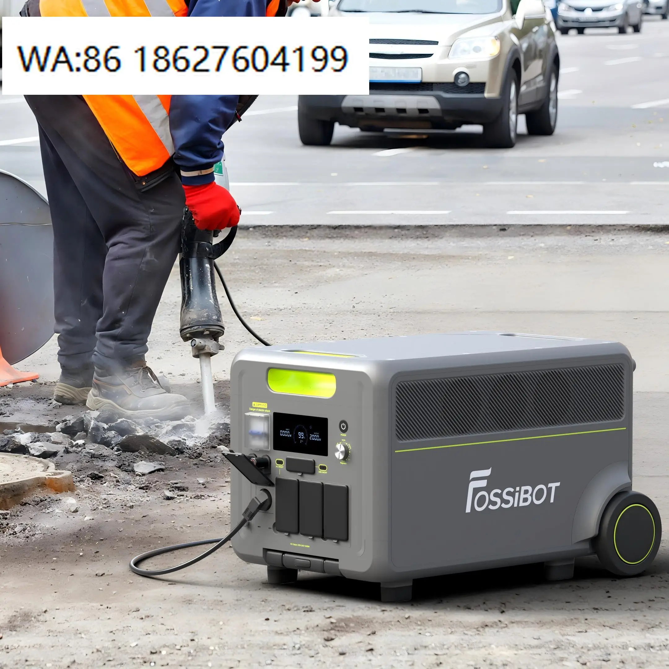 7200W 5222Wh Expandable Solar Generator Large Capacity Outdoor RV Household Emergency Backup Power Station