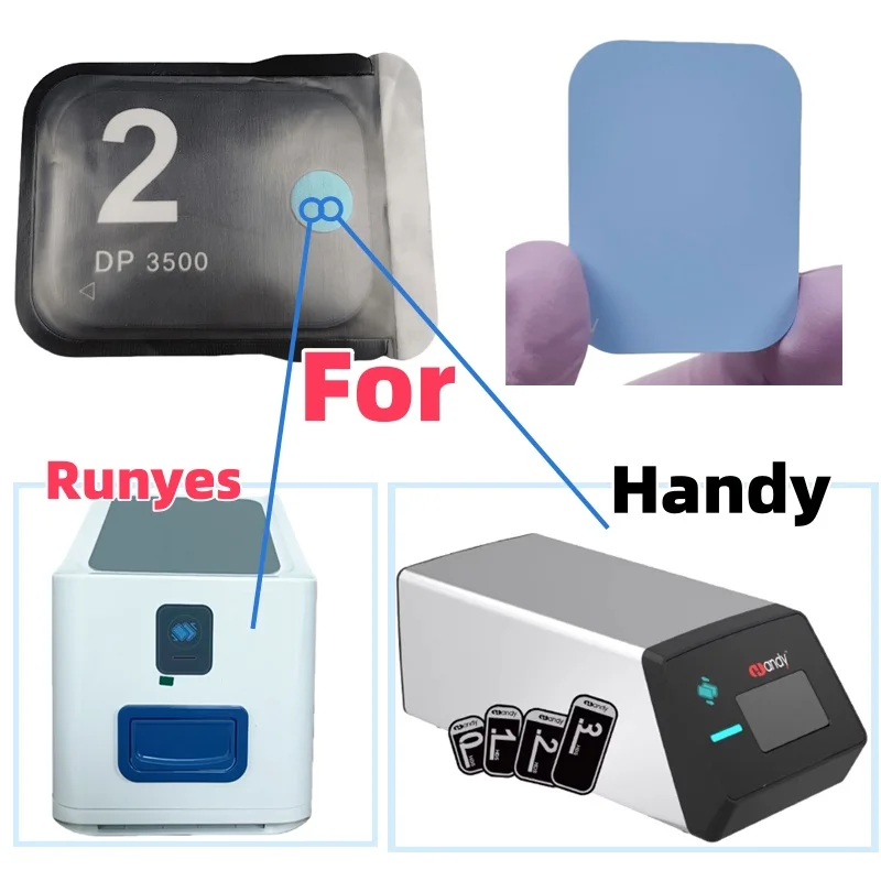 

1 шт. стоматологическая пластина для фосфорной визуализации PSP, размер 0 1 2 3, стоматологический рентгеновский сканер, фосфорная пластина с изображением IP-пластина для удобных и сканирования