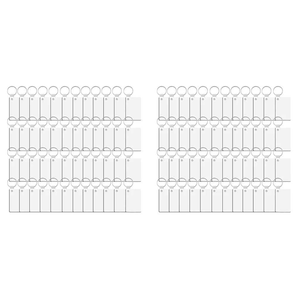 

【Superdeals】360 PCS Sublimation Keychains In Bulk, Double Sided Heat Transfer Sublimation Decorative Blanks, Suitable For DIY
