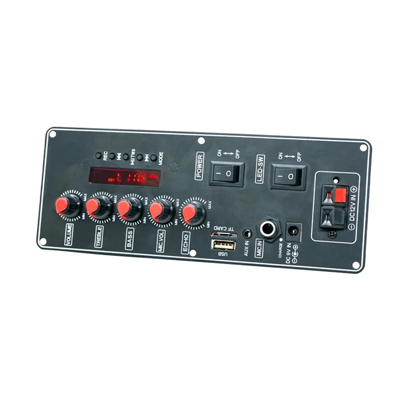 BNVN-لوحة مضخم الصوت 7.4 فولت بطارية 2.0 قناة لمضخم الصوت وميكروفون أمبير وحدة للمشروعات المنزلية ذاتية الصنع
